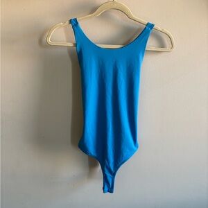 Francesca's Collections Vibrant Blue Bodysuit